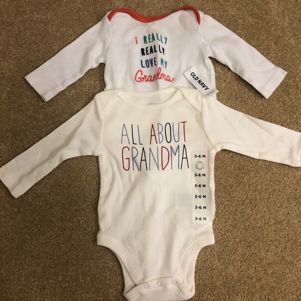 I Love Grandma Onesies, size 3-6 months